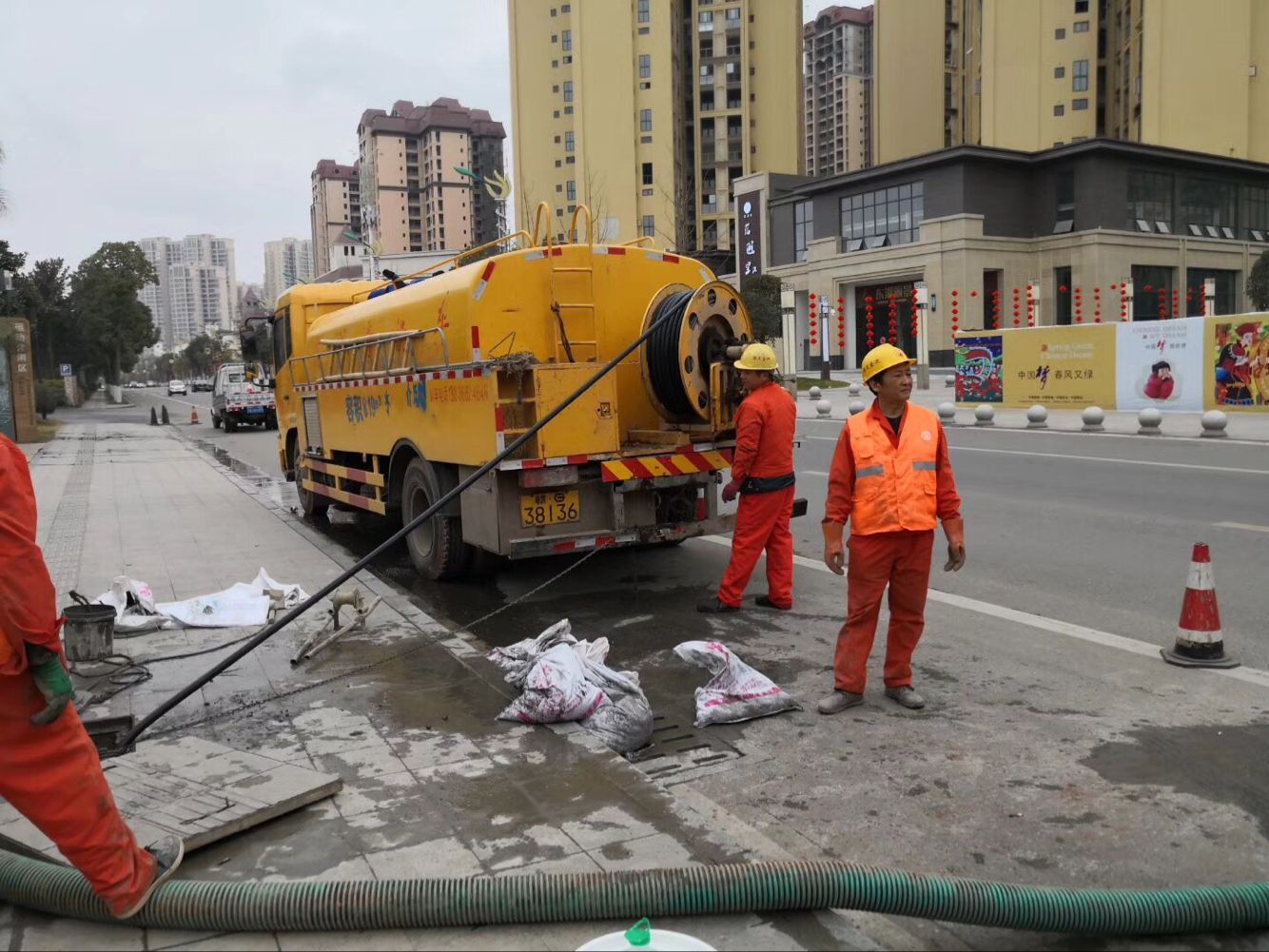 余干排污管道清淤-管道清洗